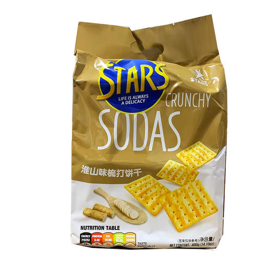 400g众星淮山味梳打饼 商品图0