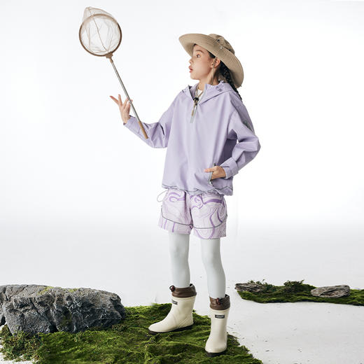 onmygame 运动裤春装儿童户外运动训练假两件长裤童装打底裤 商品图2