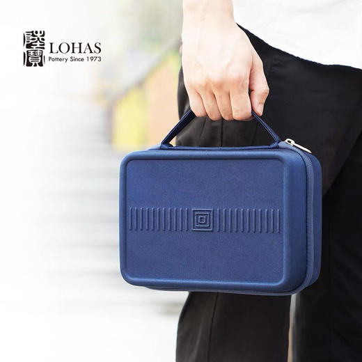 5F隆昌瓷器陆宝万事合意旅行组（蓝） 商品图1