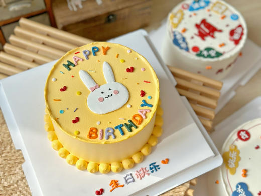 手绘小兔子乖乖，把门开开，妈妈要回来，记得提前48小时以上预定哦。 商品图3