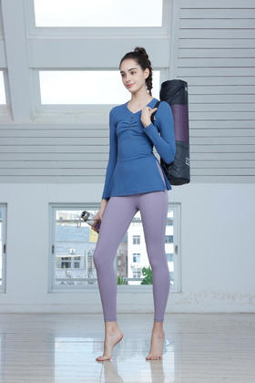 2023秋冬运动如珠瑜伽上衣