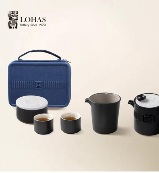 5F隆昌瓷器陆宝万事合意旅行组（黑） 商品图0