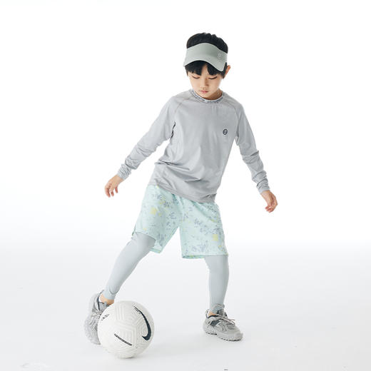 onmygame 男童假两件运动裤春装儿童户外运动训练长裤童装打底裤 商品图3