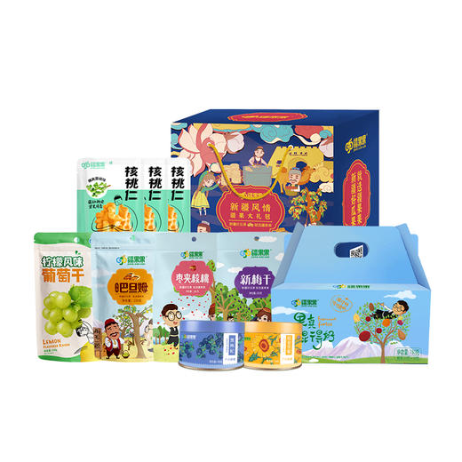 【疆果果】新疆特产 果果有礼大礼包B款 商品图0