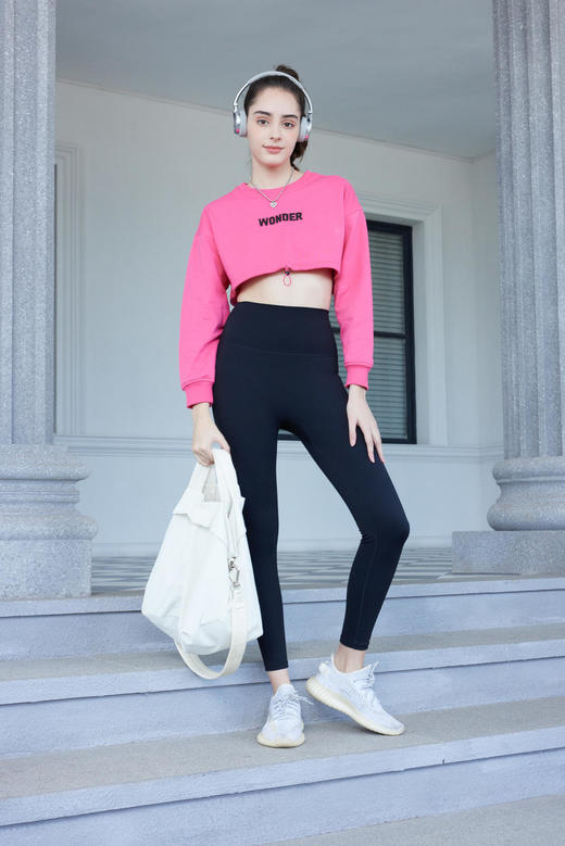 2023秋冬运动思源瑜伽短款卫衣 商品图0