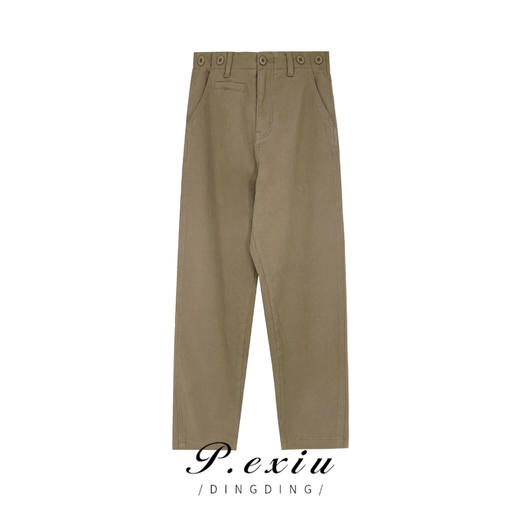 01-1潘依绣丁丁宠粉【焦糖曲奇】秋冬设计款磨毛时尚水洗牛仔裤 D5992 商品图0