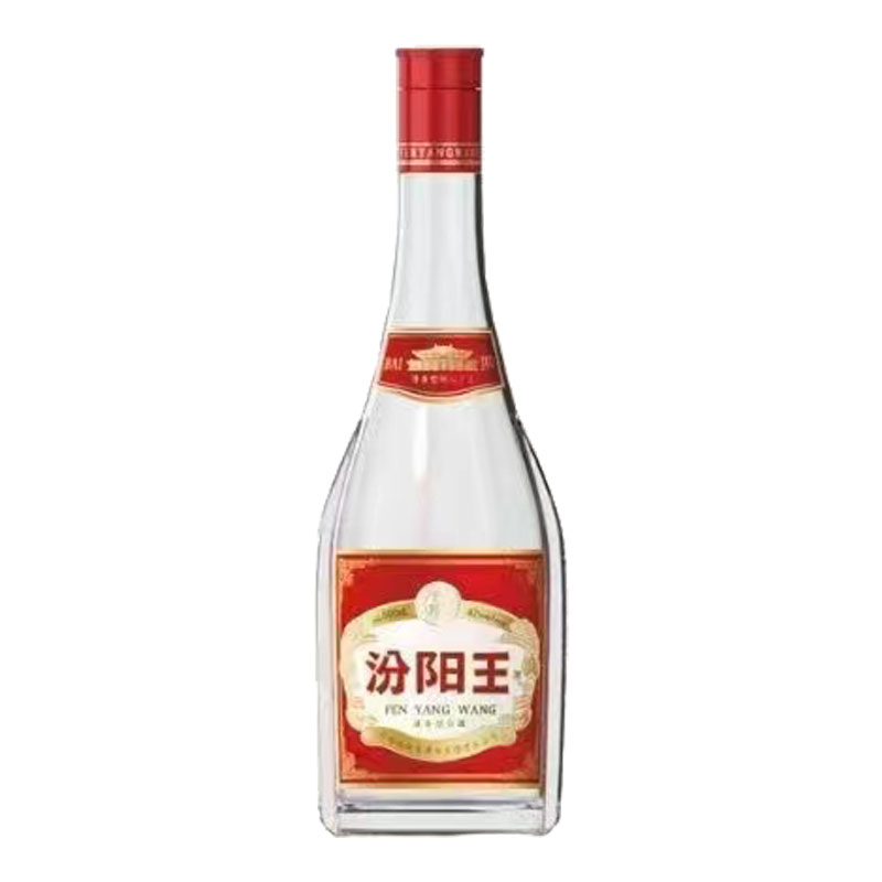 汾阳王 红玻 53度清香型白酒 475ml/瓶