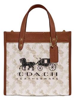 COACH米色拼棕色C8456 商品图0