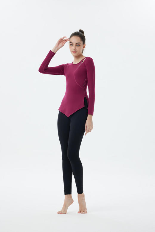 2023秋冬运动S优婉瑜伽上衣 商品图2