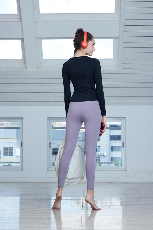 2023秋冬运动运动紫晴瑜伽上衣 商品图1