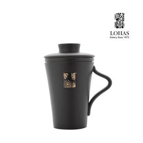 5F隆昌瓷器陆宝禅风福寿盖杯（金色年华）