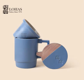 5F隆昌瓷器陆宝初心盖杯（蓝）