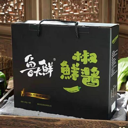 鲁大鲜礼品套装180g 藤椒、烧椒、蒜蓉各2瓶【8B】 商品图0