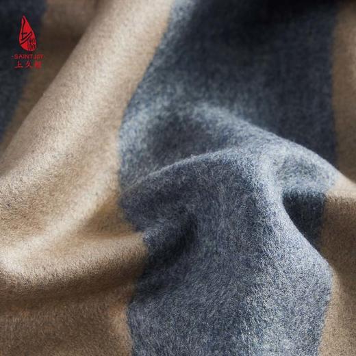 SAINTJOY/上久楷 拉绒围巾  真丝拉绒长巾  格韵 CJS23030 商品图6