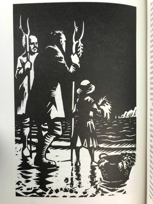 康拉德《阿尔迈耶的愚蠢》 12幅插图 精装大32开带书匣 商品图12