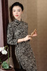 秋冬季新款，改良老上海修身日常复古长款中老年气质旗袍XL-23366 商品缩略图1