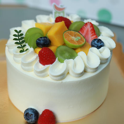 水果忌廉蛋糕1磅 商品图1