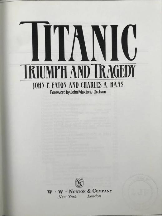 泰坦尼克号的狂欢与悲剧 约千幅插图 精装大16开 商品图3