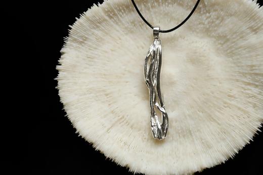 CHEZ BOQUE 梦之浮桥系列原创手工925银抽象造型吊坠《梦浮桥5号》 商品图3