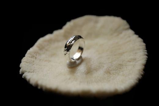 CHEZ BOQUE 印象系列原创手工925银抽象造型戒指《触不可及2号》 商品图1