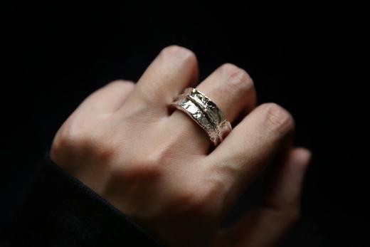 CHEZ BOQUE 冬日童话系列原创手工925银抽象造型戒指《分叉之径》 商品图0