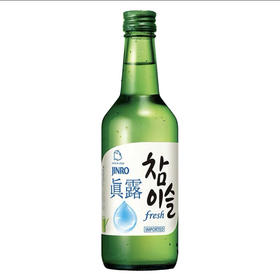 新真露竹炭酒蒸馏酒