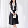 裁缝学苑AQ207新款单排扣V领马甲纸样女装秋季无袖马夹打版裁剪图 商品缩略图1