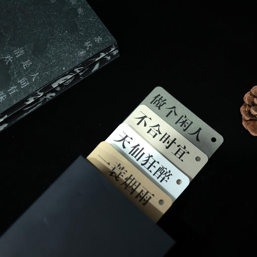 《天生骄傲：李白诗选苏轼词选》 丰富文创，诗酒远方 商品图9