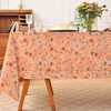 清新花卉印花桌布客厅电视柜布艺餐桌布 商品缩略图0