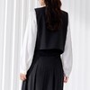裁缝学苑AQ207新款单排扣V领马甲纸样女装秋季无袖马夹打版裁剪图 商品缩略图2