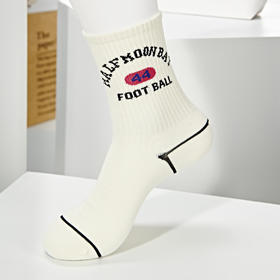 【6双6折】学生中长筒时尚袜精梳棉袜吸汗透气防臭【2322236】