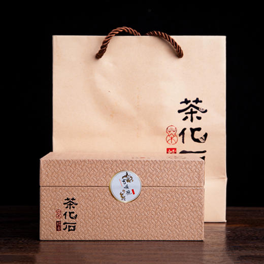 【礼品茶】礼盒装茶化石散茶碎银子100g每盒10袋装 商品图0