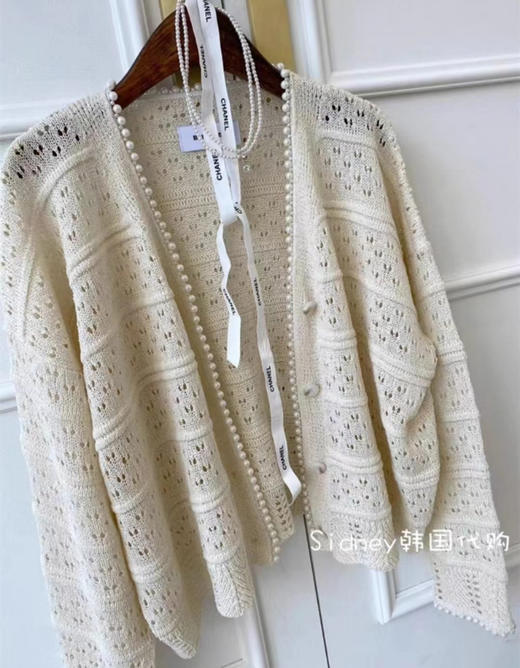 代购全毛珍珠开衫 商品图0