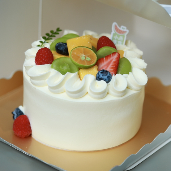 水果忌廉蛋糕1磅