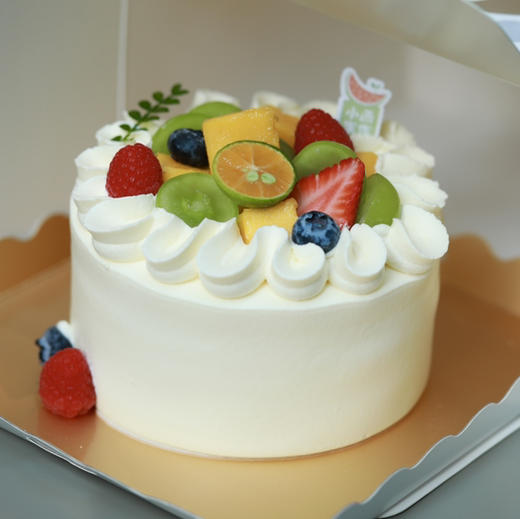 水果忌廉蛋糕1磅 商品图0