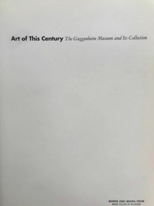 古根海姆艺术馆藏品图集 165幅彩色90幅黑白插图 精装大16开 商品图3