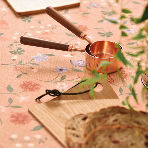 清新花卉印花桌布客厅电视柜布艺餐桌布 商品图3