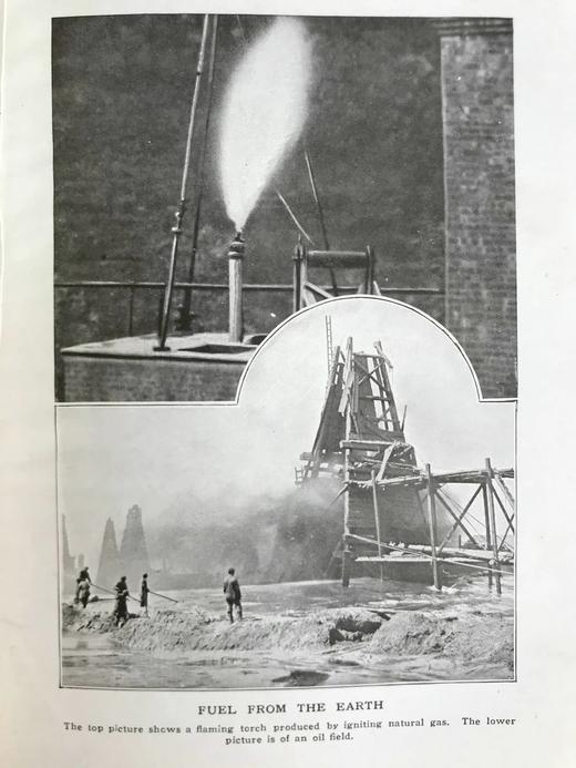 约20世纪早期 关于地球的宝藏 36幅插图 漆布精装32开 商品图6