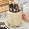 可旋转刀架厨房置物架筷子收纳筒筷子收纳盒刀具收纳架台面多功能 商品缩略图7