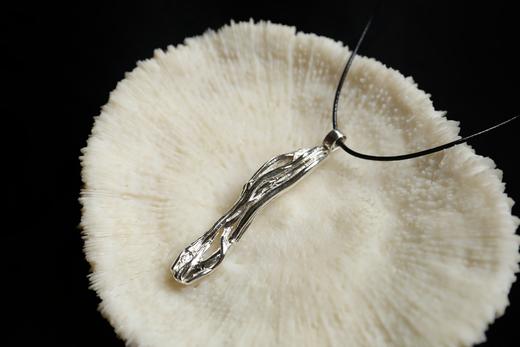 CHEZ BOQUE 梦之浮桥系列原创手工925银抽象造型吊坠《梦浮桥5号》 商品图2