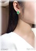 玻璃种阳艳绿蛋面耳钉【3250407】具体价格微信咨询 商品缩略图4