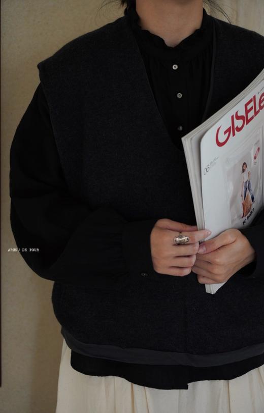 elsa esturgie 有机棉V领背心 商品图7