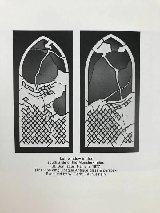建筑彩色玻璃图集 约百幅插图 精装16开 商品图9