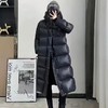 黑金原版羽绒服男女90白鸭绒极寒加厚七格长款过膝东北超厚 商品缩略图3