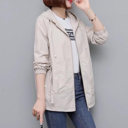 裁缝学苑AS121 秋休闲短款风衣女装外套纸样连帽上衣打版裁剪样板 商品图6
