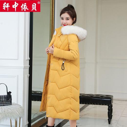 DD-轩中依贝 2023韩版冬季保暖女长款过膝修身外套加厚 商品图8