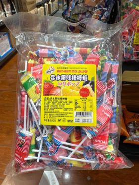 易隆多水果味棒棒糖罐装800g