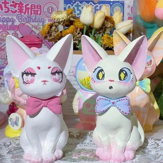 埃及吉吉猫石膏娃娃涂色diy陶瓷大号存钱罐手工彩绘白胚摆件网红 商品图5