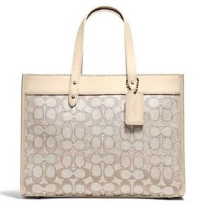 COACH象牙白拼藕粉C3282 商品图0