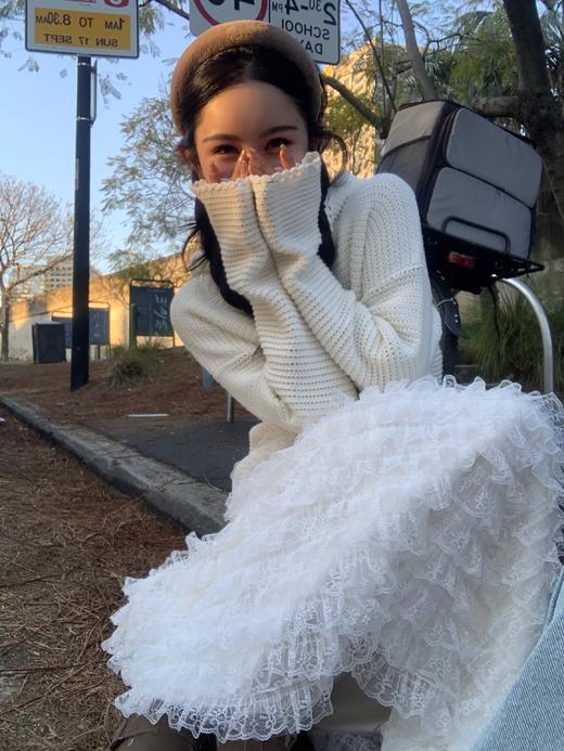 Read Nameless /美拉德皮衣+钩织戴帽上衣+悉尼蛋糕裙 商品图13